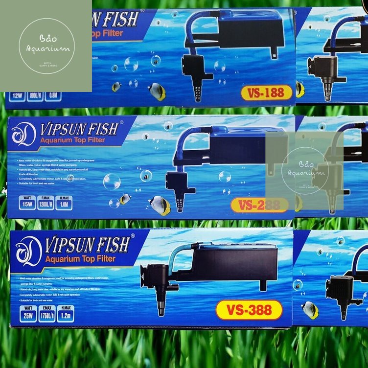 Bơm Lọc sạch Bể Cá VIPSUN VS 7800 [780c] Dành cho bể cá