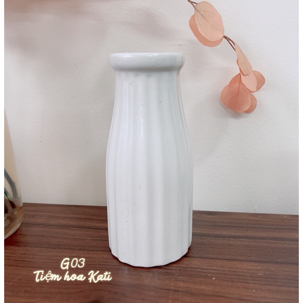 [Tặng kèm dây thừng] Bình gốm đẹp Bình gốm cắm hoa Vintage
