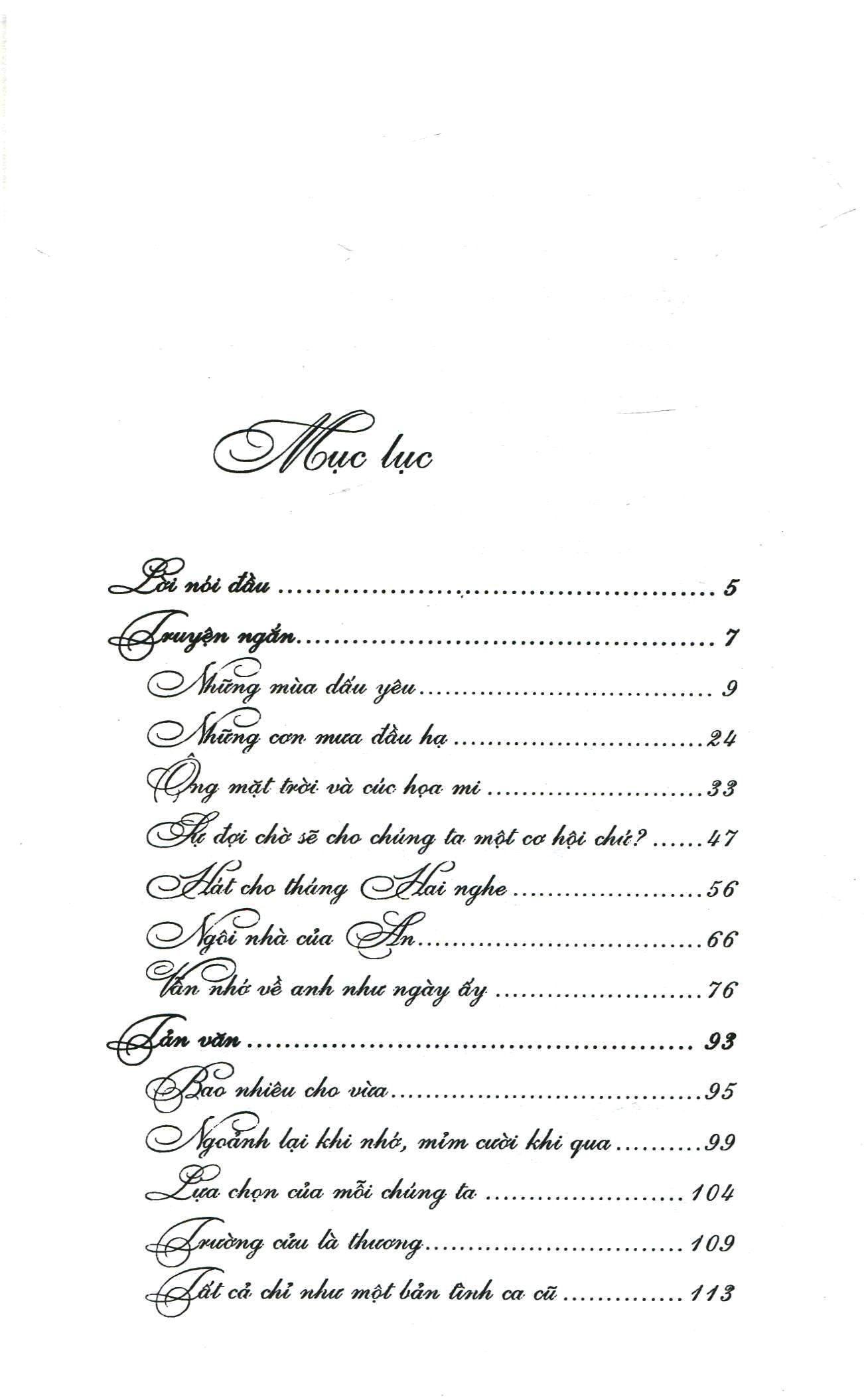 Chạm Vào Nỗi Nhớ - Mùa Đông