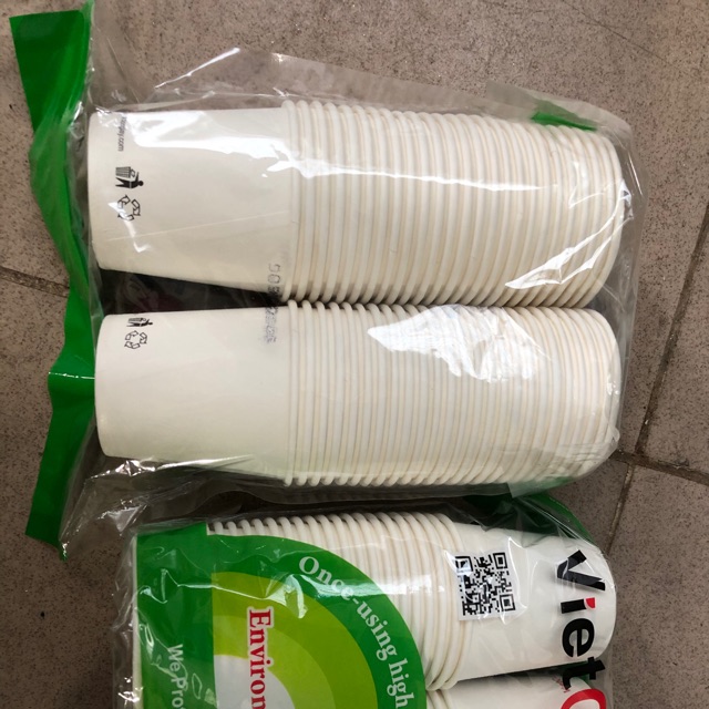 Sét 50 cốc giấy viết cup