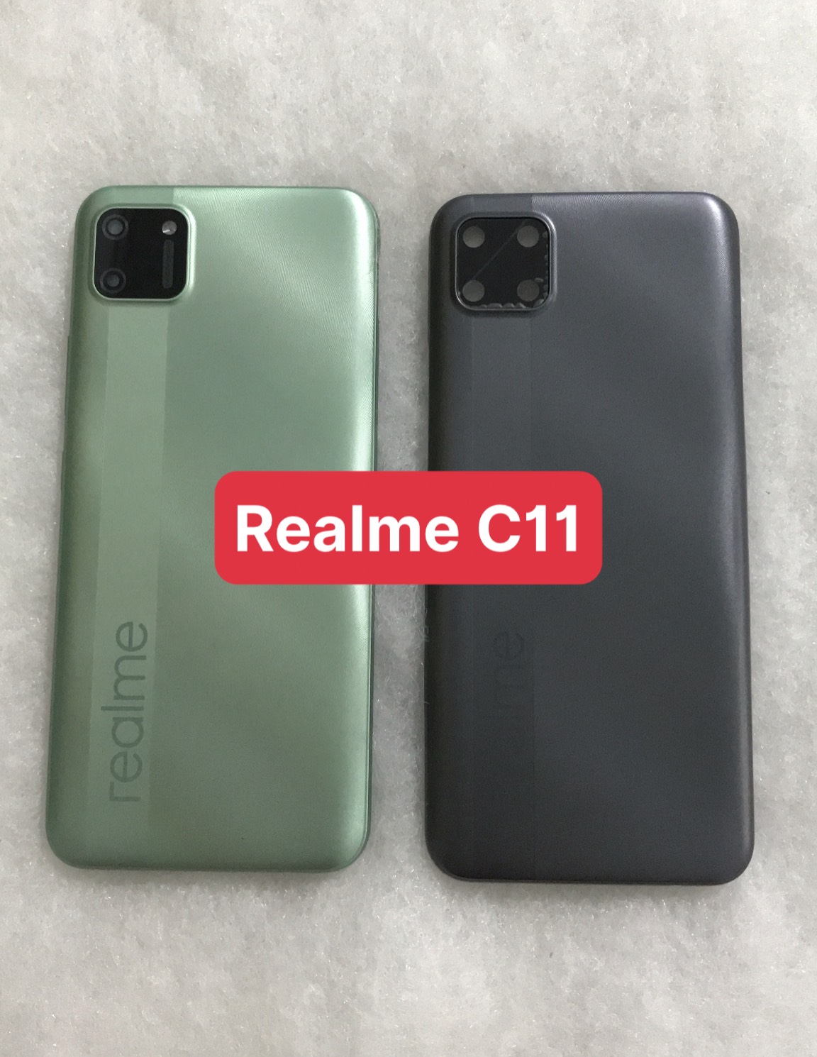 Bộ vỏ zin Realme C11 (kèm kính camera và nút bấm)