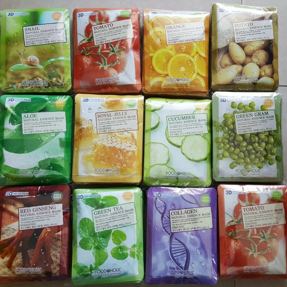 Combo 5 miếng mặt nạ 3D Hàn Quốc dưỡng da mặt