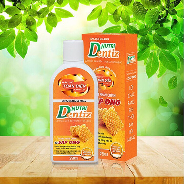 NƯỚC SÚC MIỆNG NHA KHOA NUTRIDENTIZ 250ML - ICARE