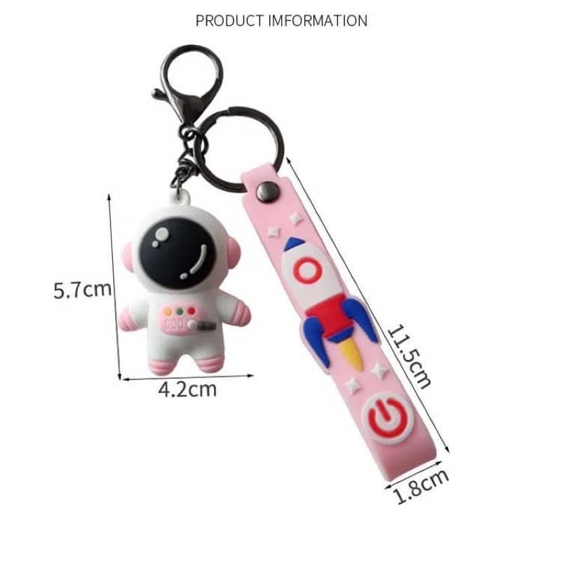 Móc Khoá Hình Gấu Phi Hành Gia Dễ Thương HKD31