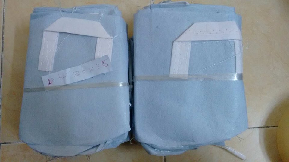20 túi vải trồng cây 30x25cm
