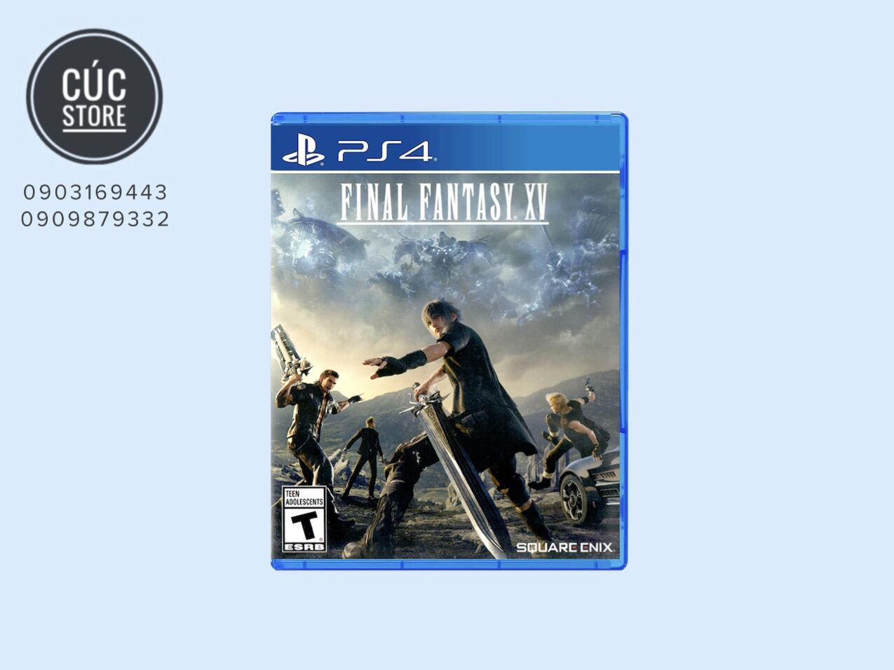 Đĩa chơi game ps4: final fantasy xv