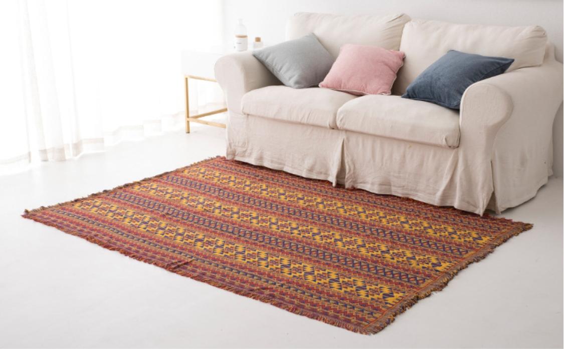 Thảm Vintage 180x130cm, Thảm Nhập Khẩu Cao Cấp MS06