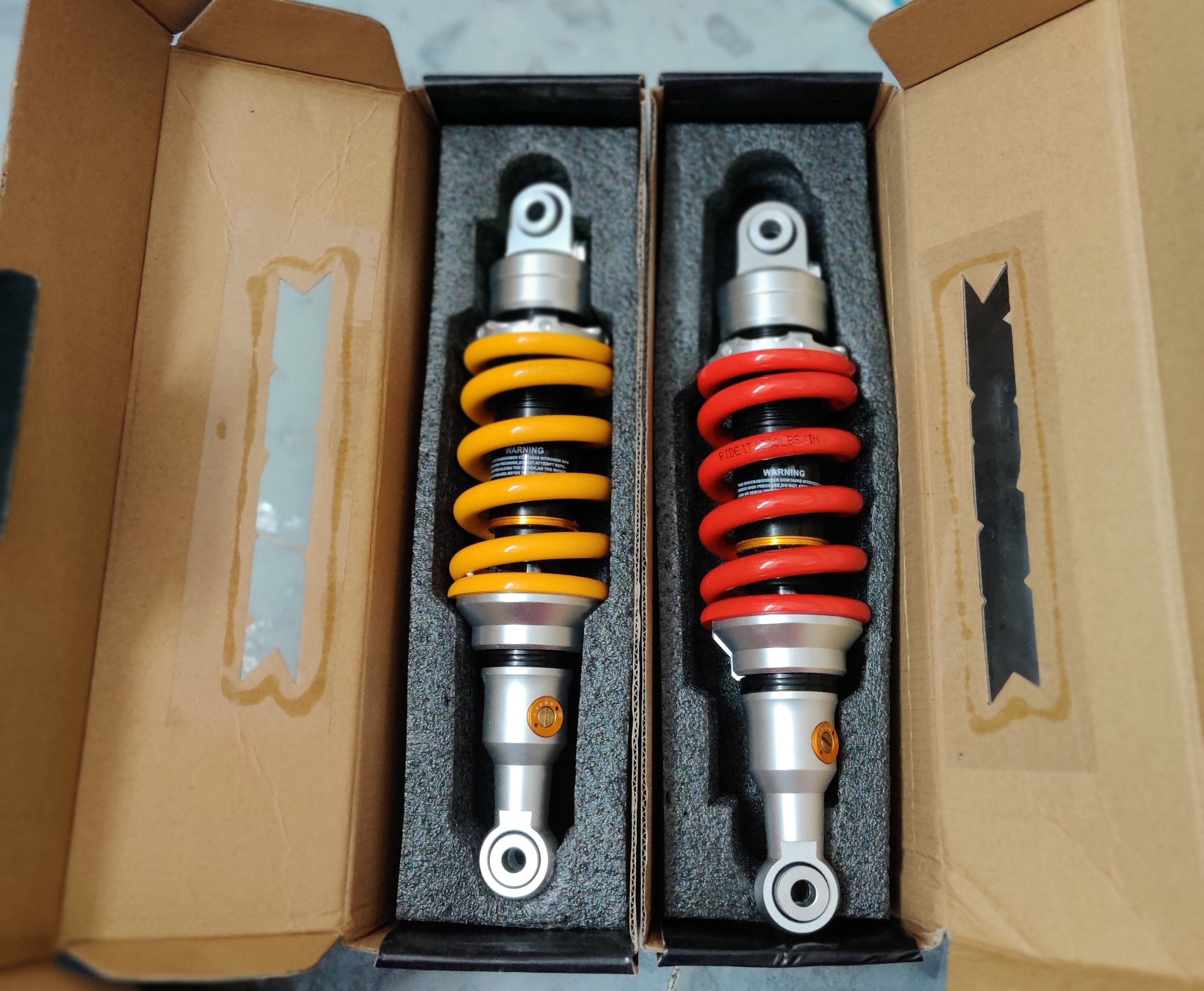 Phuộc nhún sau Raider Satria