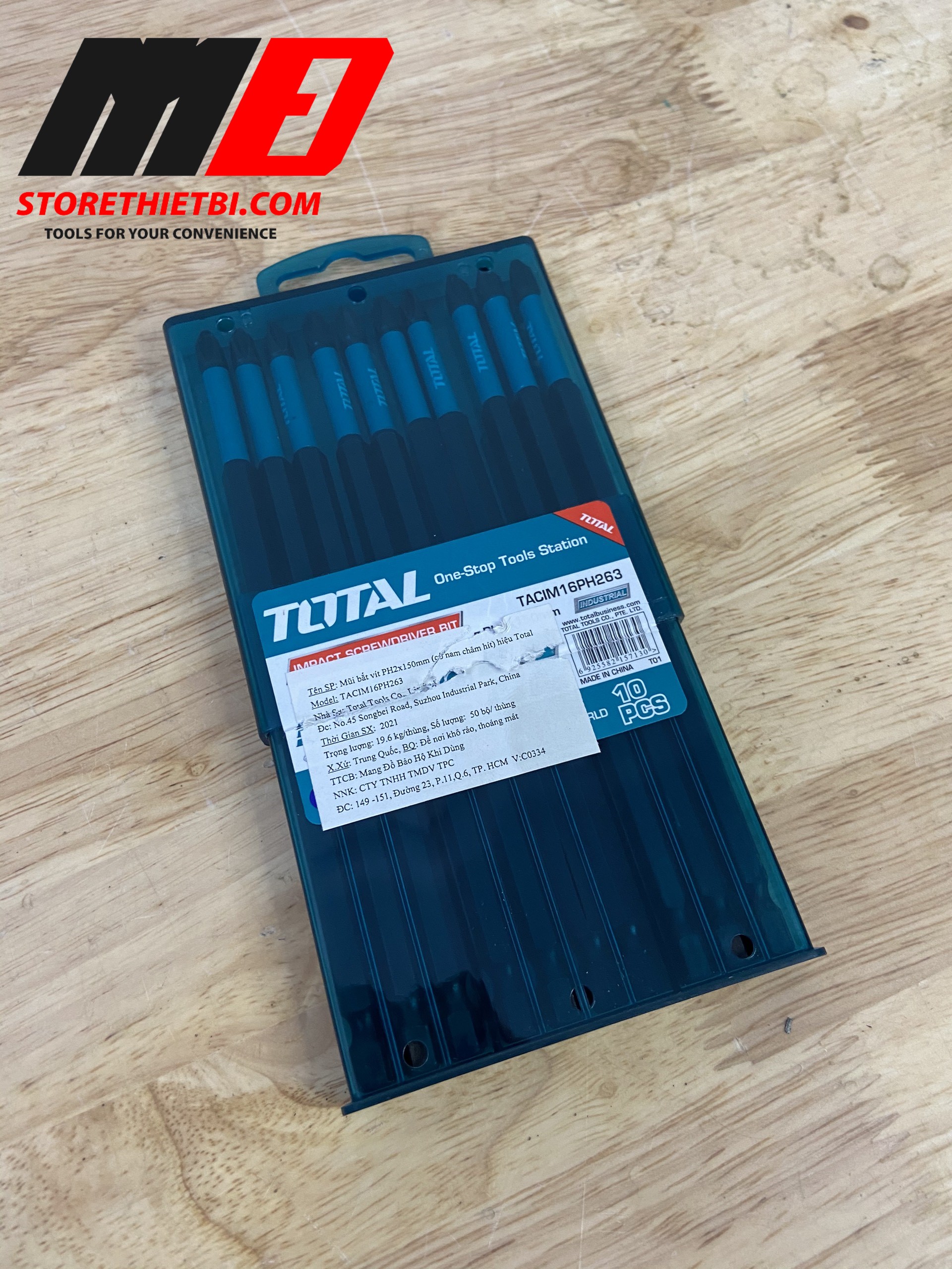 [HCM]Mũi bắt vít  PH2x150mm (có  nam châm hít) TACIM16PH263