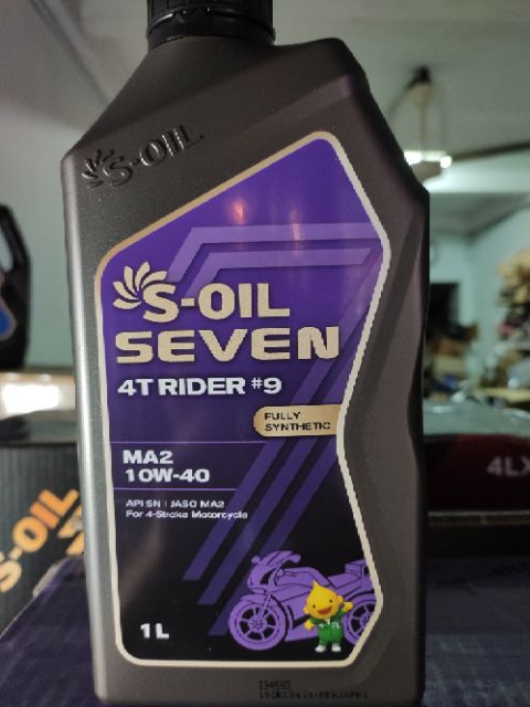S-OIL RIDER 10W40- 1L