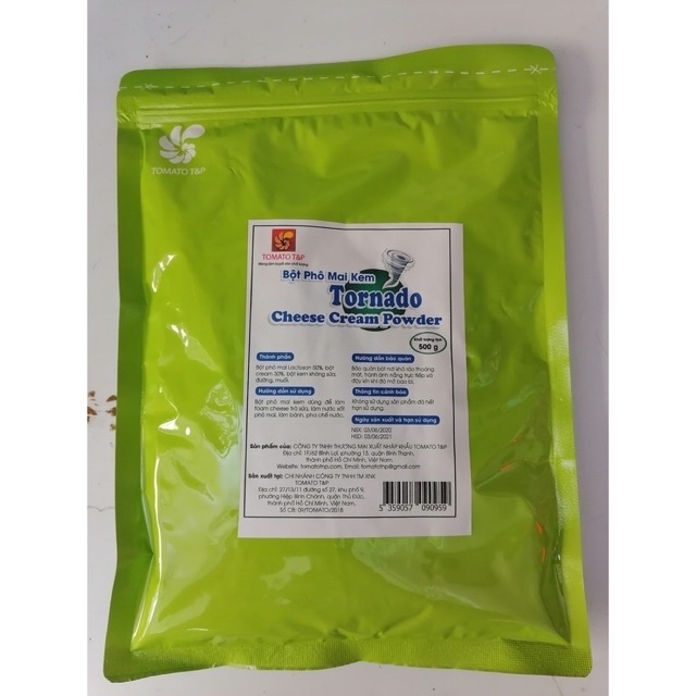 Bột Phô mai Kem Tornado 500g (cheese cream powder)