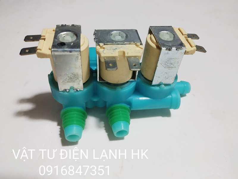 Van cấp nước ba cổng máy giặt samsung. 3 cửa - Van cấp ba samsung.