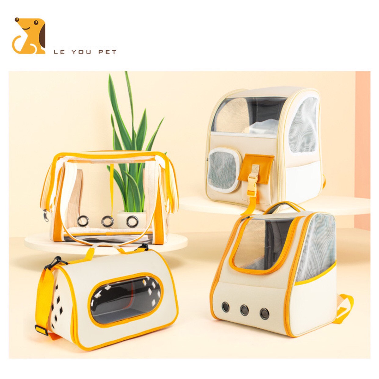 Balo Cationic cho chó mèo gấp gọn size lớn - 4pets official