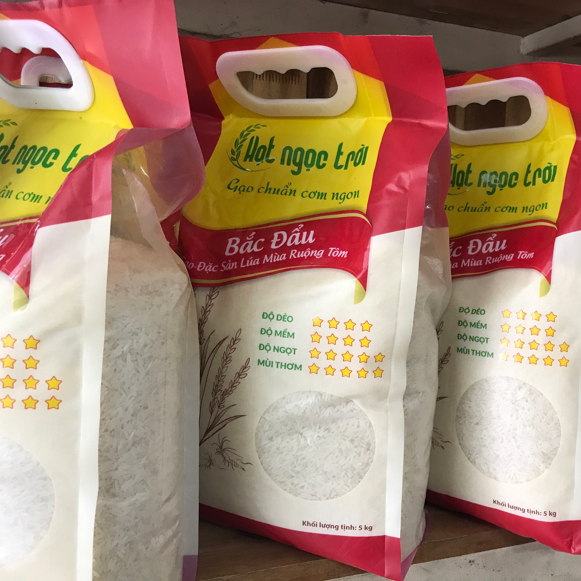 Gạo hạt ngọc trời bắc đẩu