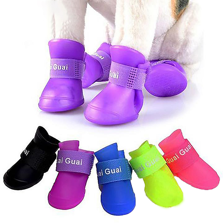 Giày cao su dành cho thú cưng - giày cho chó mèo - Cutepets
