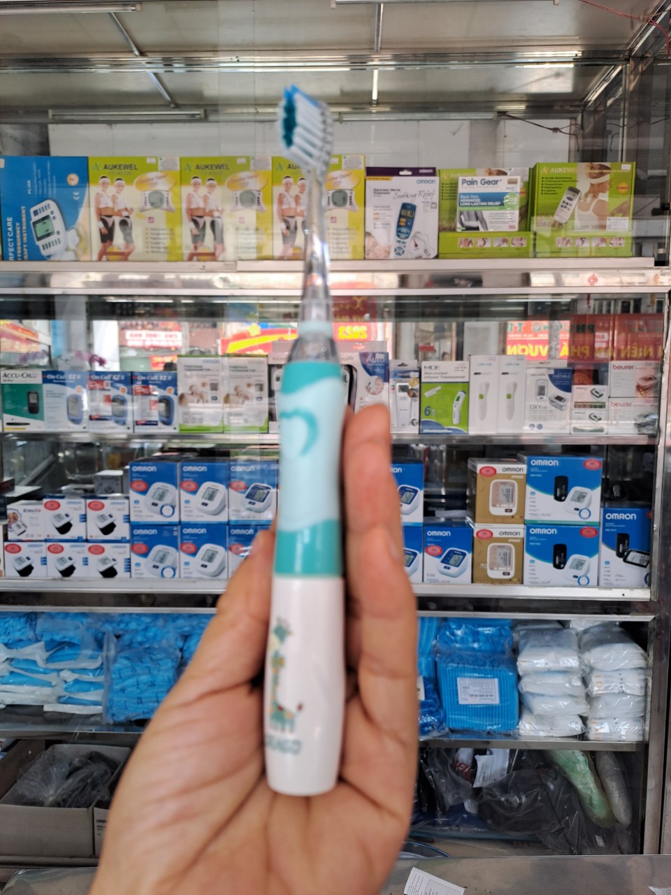BÀN CHẢI-BÀN CHẢI ĐÁNH RĂNG ĐIỆN TRẺ EM – SG-977