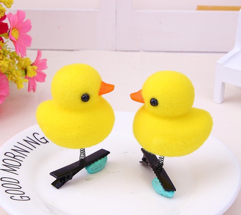 Kẹp Tóc Hình Vịt Con Cho Bé Siêu Đáng Yêu