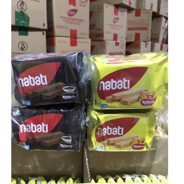 Thùng 12 Bịch x 10 Gói 20g Bánh Nabati