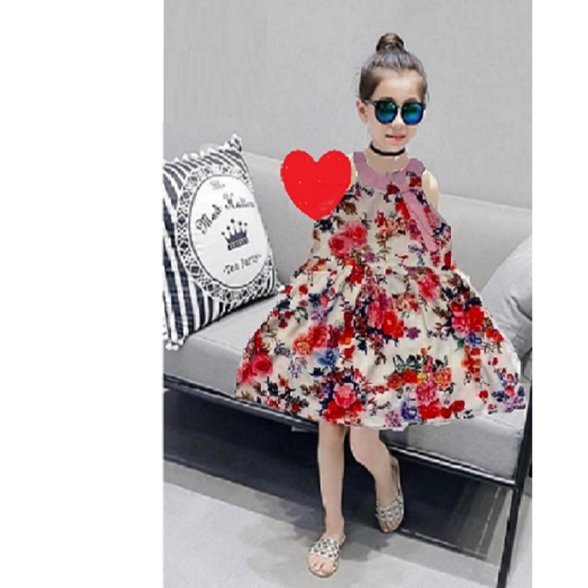 Giá bán ĐẦM HOA BÉ GÁI CỰC ĐẸP TỪ 1-3 TUỔI