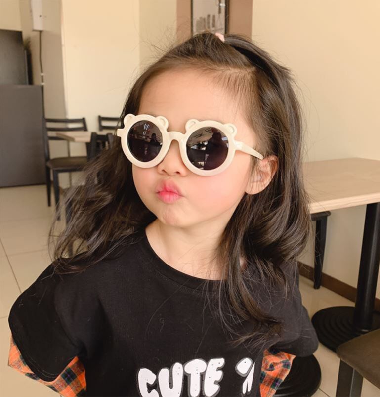 Kính Râm Cho Bé Gọng Hình Tai Gấu