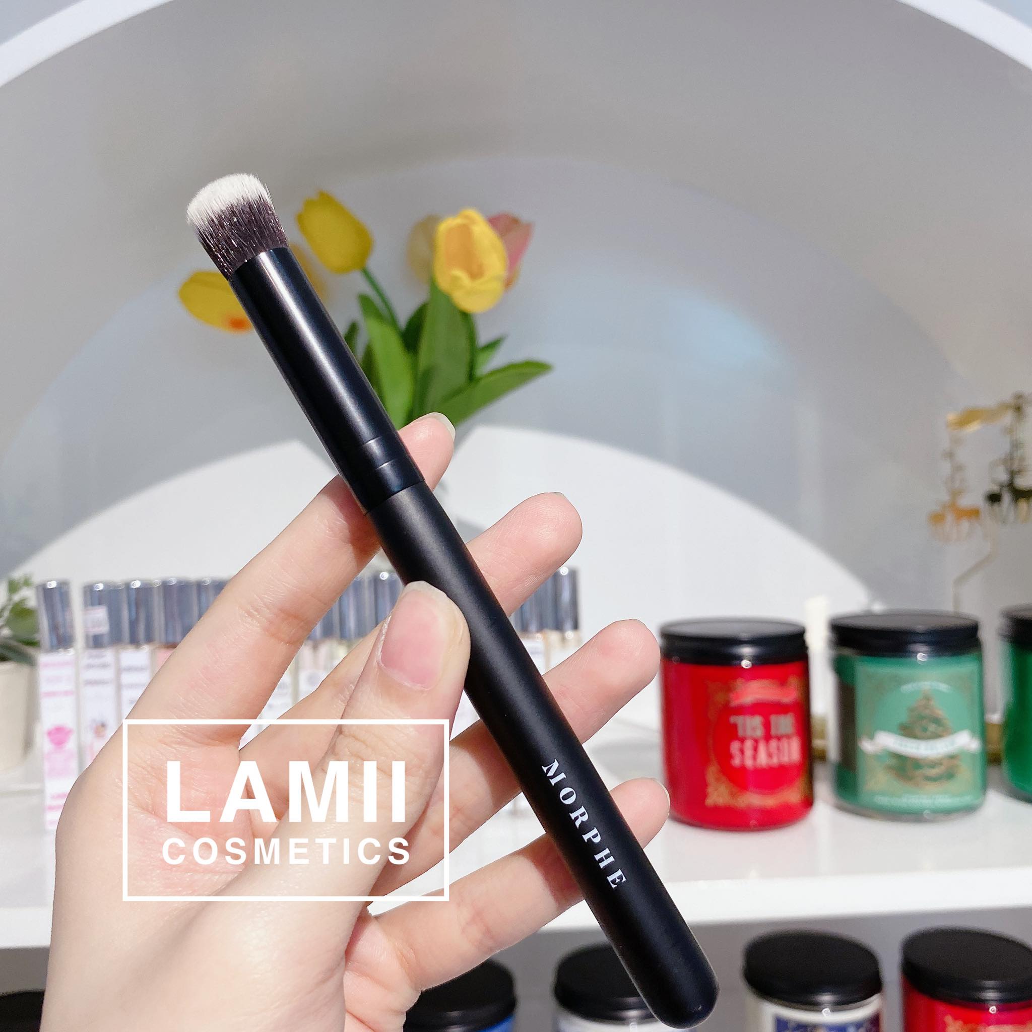 Tách set cọ kem nền, tạo khối, má hồng, mắt, tán mày MORPHE Get things started brush collection