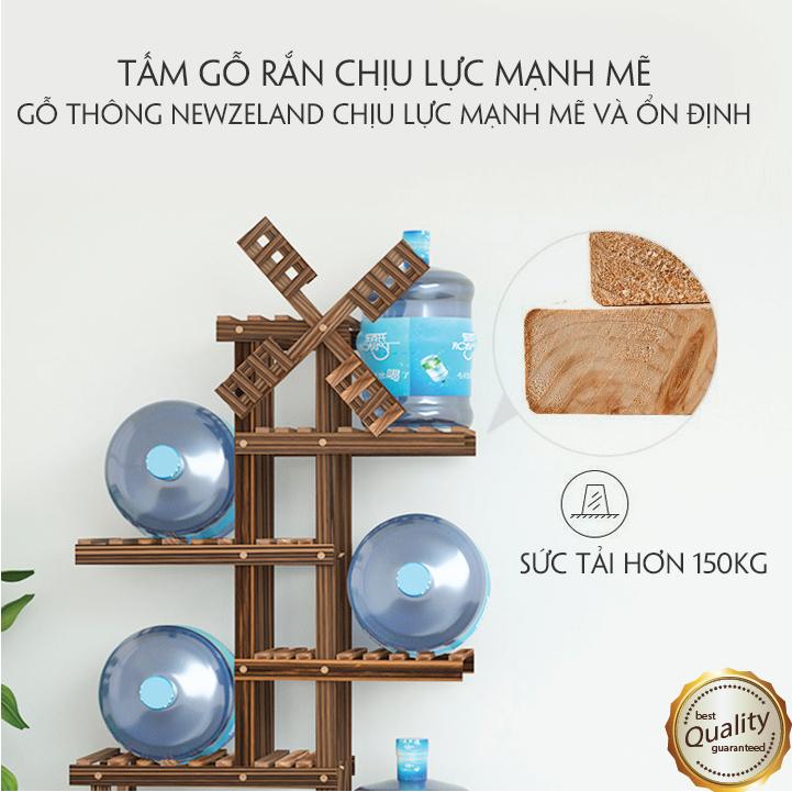 Kệ để cây cảnh trang trí sân vườn đẹp