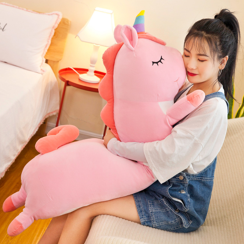 Gối ôm gấu bông kỳ lân khủng long siêu mềm