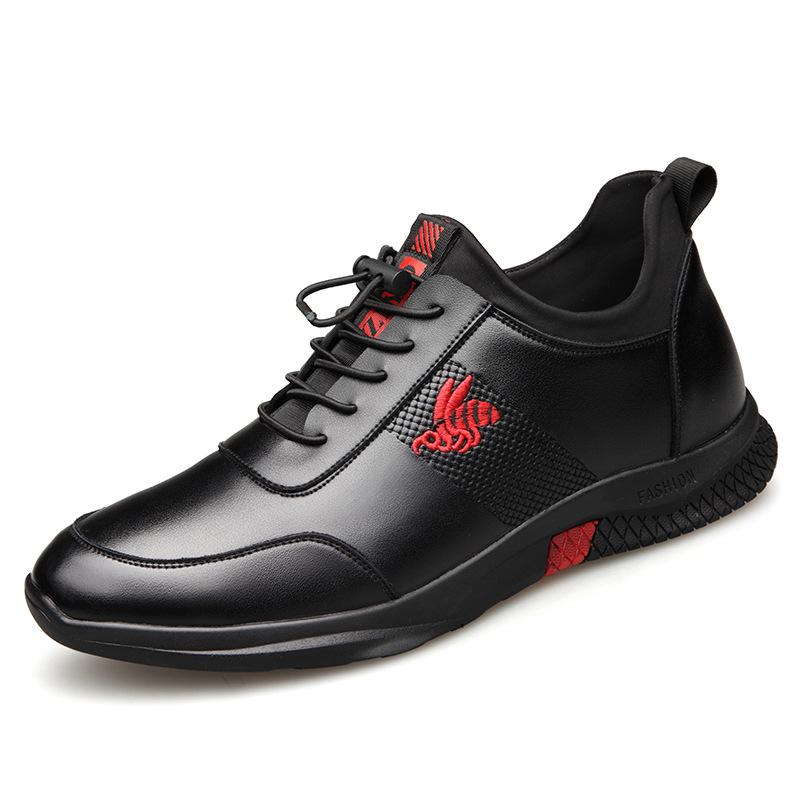 Giày sneakers nam tăng chiều cao 6cm ohazo - g126 - chỉ còn màu nâu