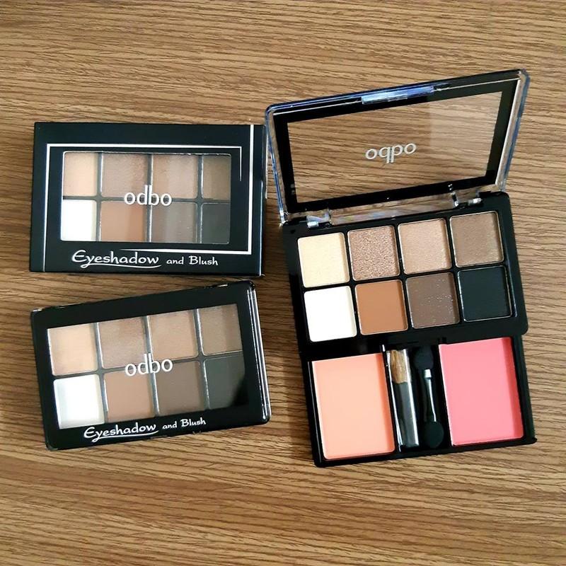 Set phấn mắt và má hồng ODBO Eyeshadow & Blush số 01