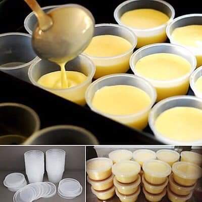Bộ 10 - 20 - 50 Hộp nhựa làm caramen hình tròn có nắp size lớn 100 ml Việt Nhật, Hộp làm bánh flan, sữa chua, thạch rau câu - Tổng kho đồ gia dụng Quang Minh