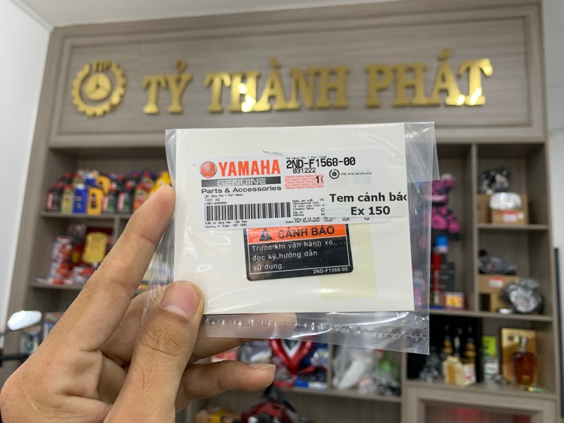 Tem cảnh báo Ex 150 (1 Miếng)