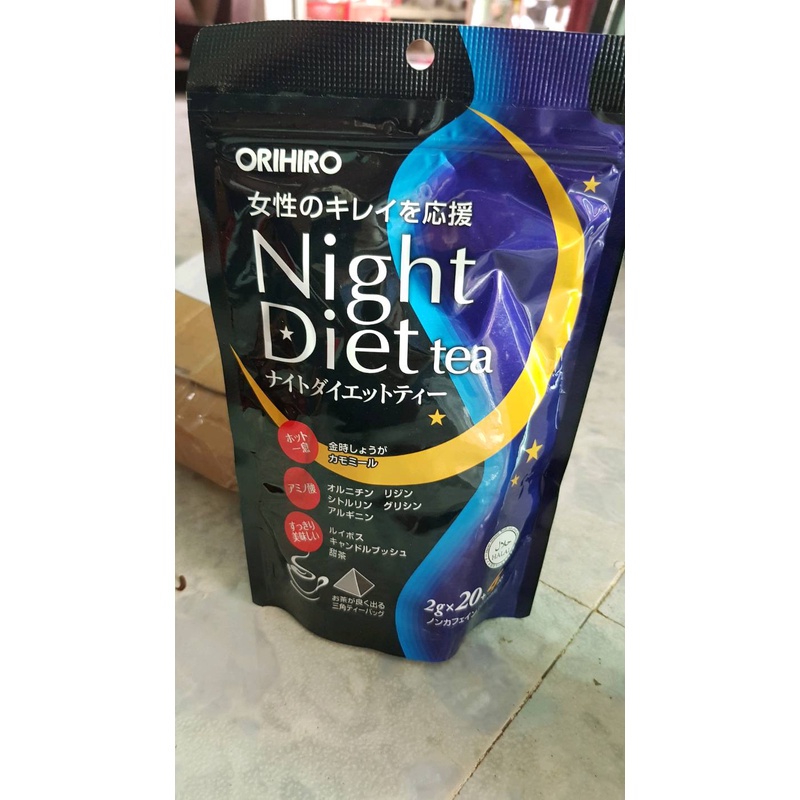 Trà giảm cân Night Diet Tea Orihiro 24 gói