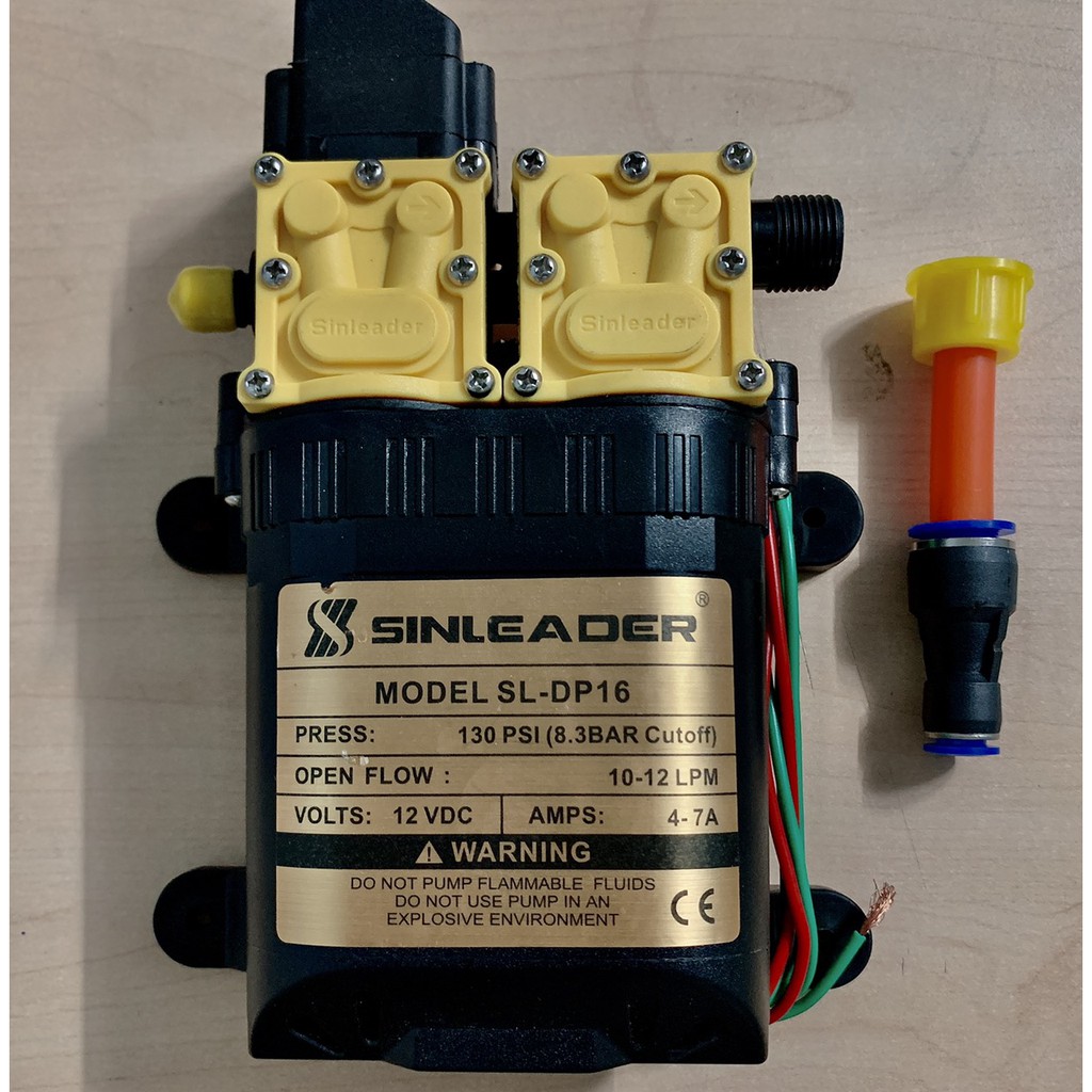 Bơm tăng áp Sinleader đôi 12V tiện lợi