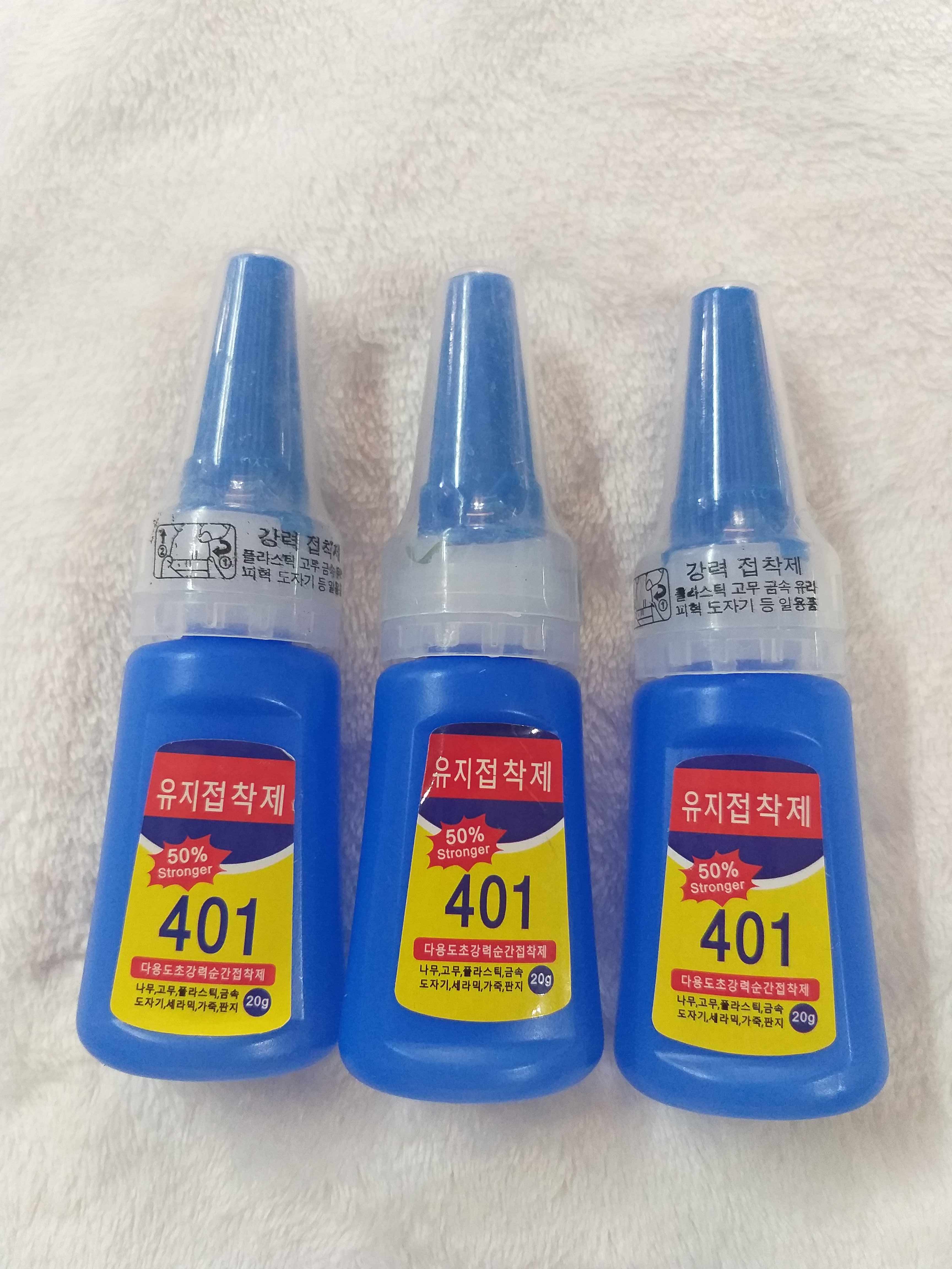 KEO 401 DÁN MÓNG NAIL SIÊU CHẮC GẮN ĐÁ SIÊU BỀN (20g)