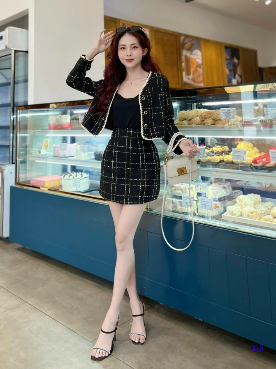 Sét 3 món vải kate bố lót cotton xinh sang chảnh mới ldt922