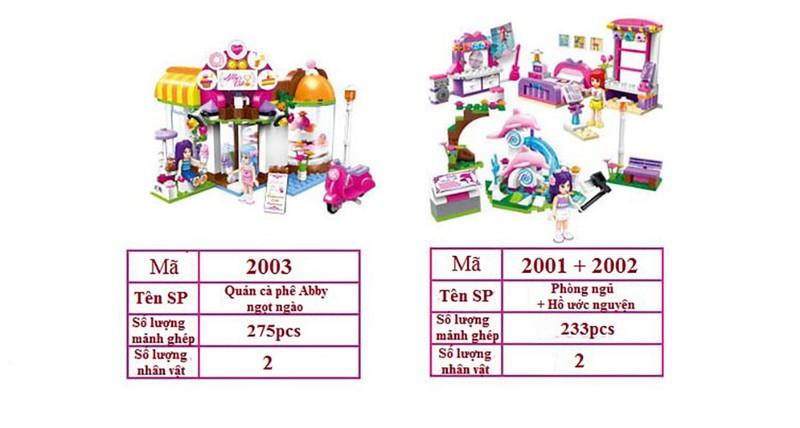 Bộ lắp ghép Enlighten Quán cà phê Abby 2003