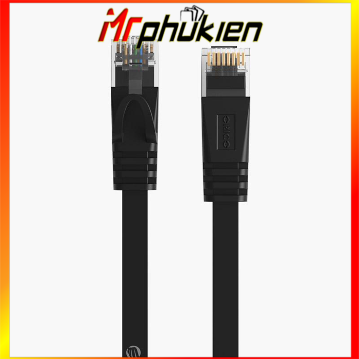 Cáp mạng dây dẹp 2m orico pug-c6b-20-bk - mrcomputer