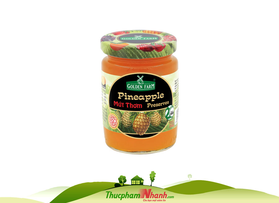 Mứt thơm golden farm - chai 210g