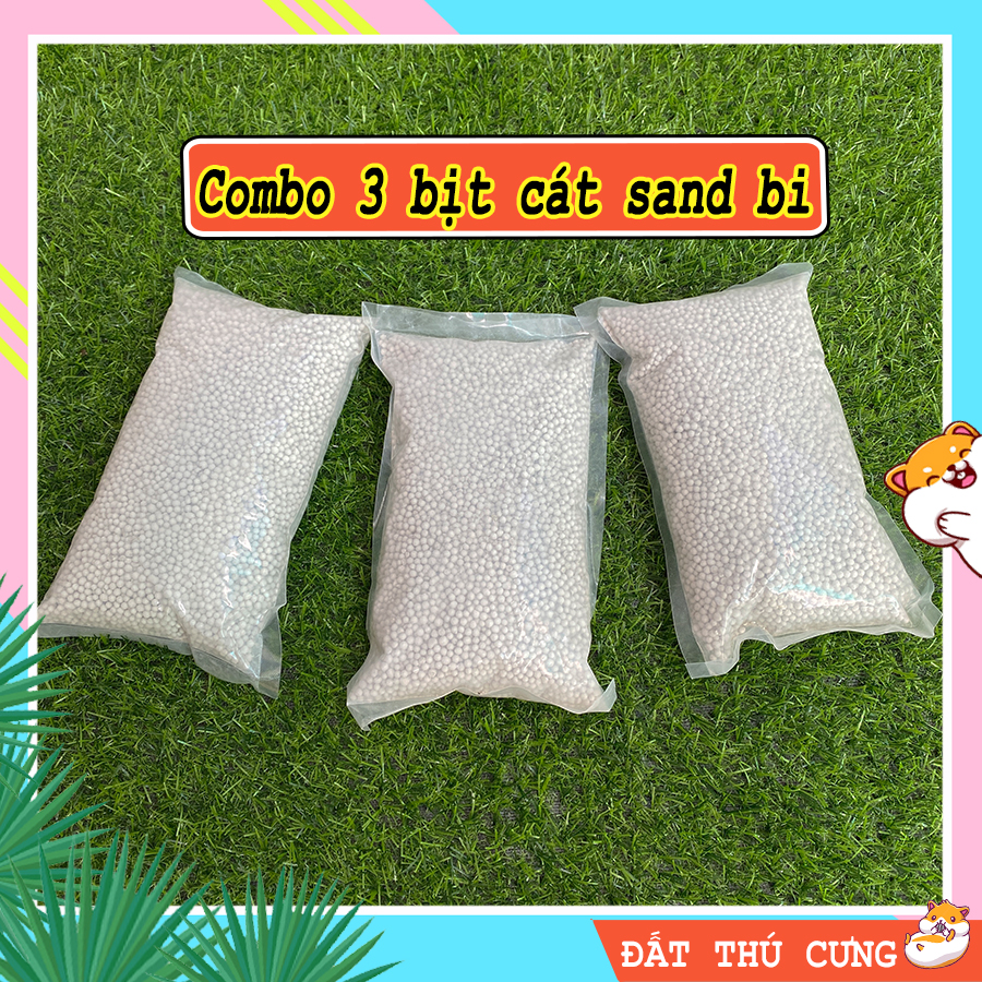 Cát sand thơm lót chuồng hamster-Bịt 1kg