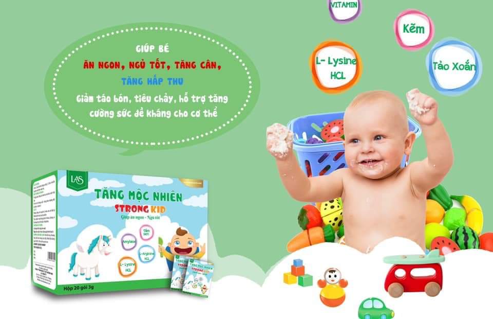TĂNG MỘC NHIÊN STRONG KID ( 1 HỘP)