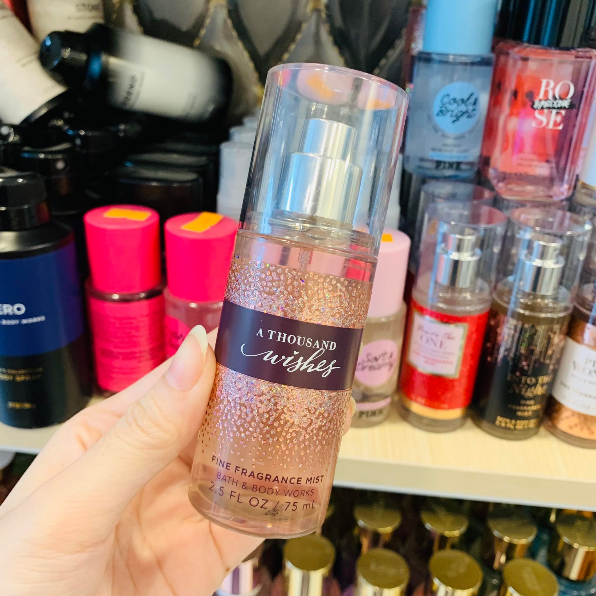 Xịt thơm toàn thân Bath & Body Works Body Mist A THOUSAND WISHES 75mL
