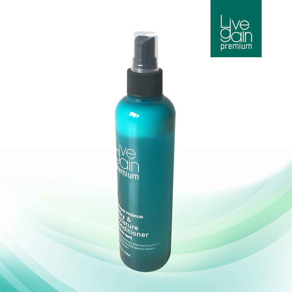 [HCM]Xịt Dưỡng Tóc (Xả Khô) Livegain Premium Silky & Moisture Conditioner 250ml Hàn Quốc