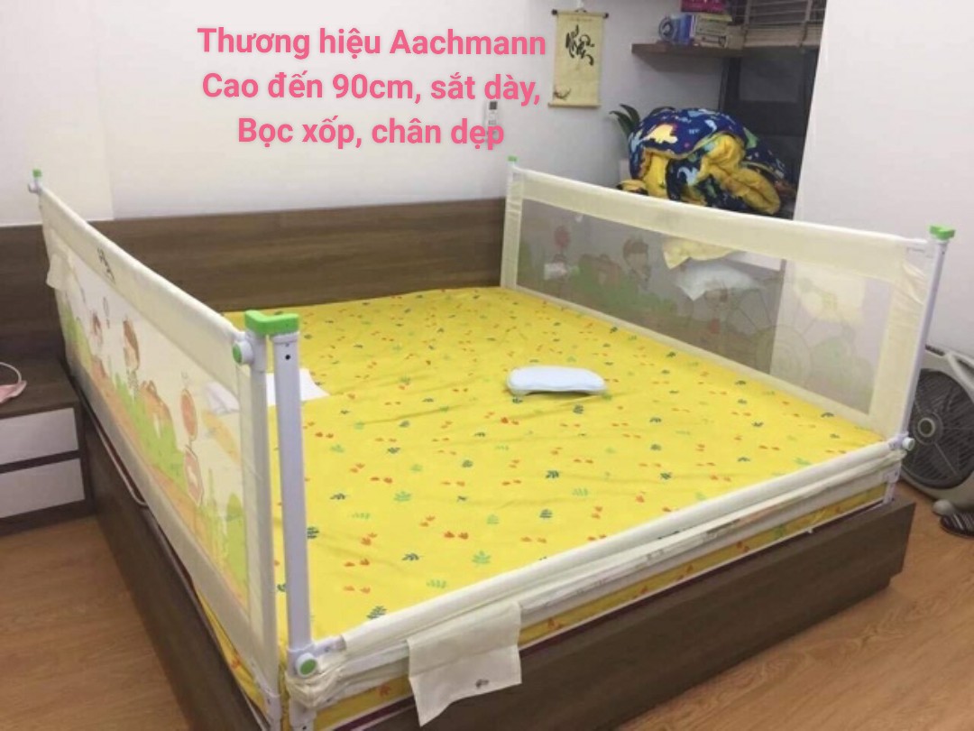 Thanh chắn giường 1m8 cao 90cm MẪU MỚI NHẤT giá bán 1 thanh
