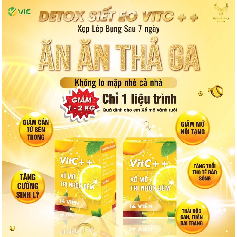 VitC Xổ Mỡ - Trị Nhờn Đêm