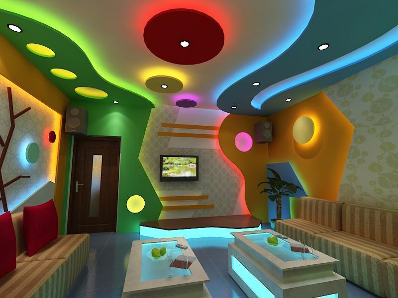 Bộ COMBO Đèn led dây hắt trần thạch cao 5050RGB - đổi 7 màu cho chu vi 25m + Nguồn + Bộ khiển