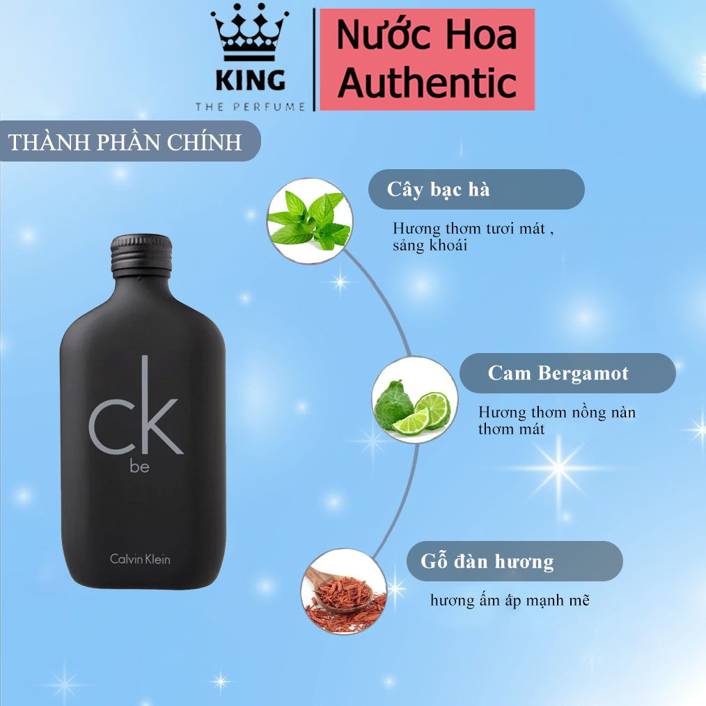 Nước Hoa nam Calvin Klein CK Be Full 100ml