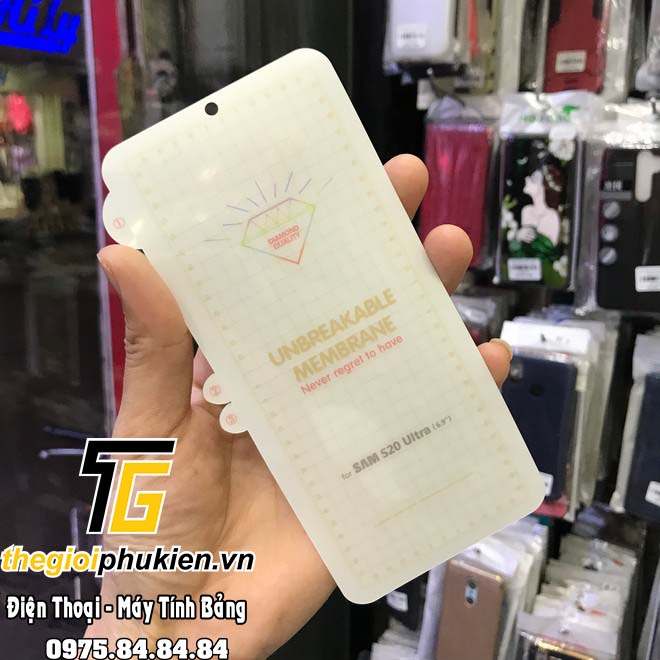 Dán full màn hình PPF SamSung Galaxy S22 Ultra chống xước
