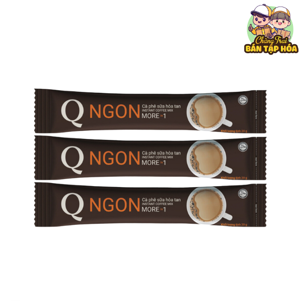 Cà Phê Hòa Tan Trần Quang 3in1 Ngon 24 ống