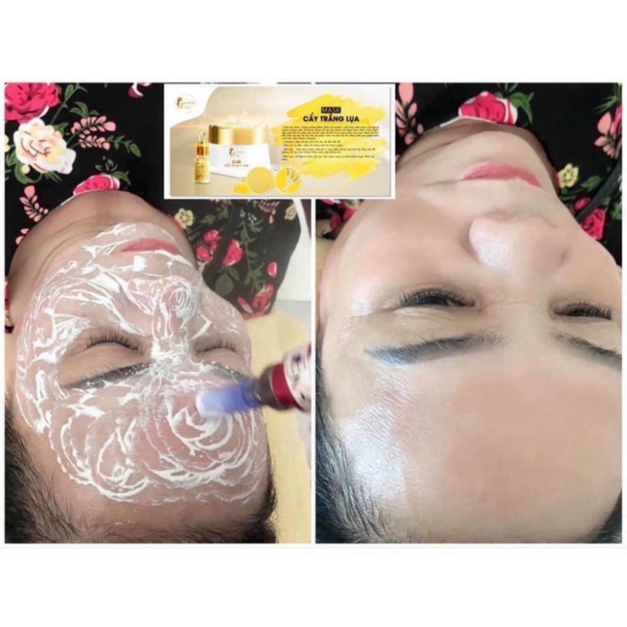 Mask Lụa Hoàng Gia . Cấy Trắng  Lụa Hoàng Gia- SPA88
