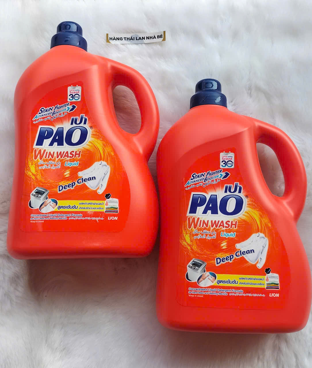 [HCM]Nước giặt Pao Thái Lan can 3000ml